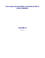 FREUD, SIGMUND - volume 11 - cinco lições de psicanálise.pdf